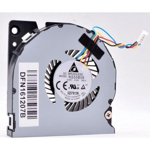 NS55B06-16E15 DC05V 0.53A DFN161022B 4 lines ultra-thin laptop cooling fan