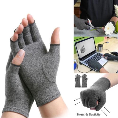 Official Anti Arthritis Gloves - Arthritic Rheumatoid Hand Compression Ache Pain Therapy