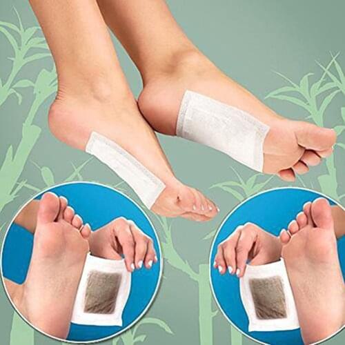 10Pcs Detox Slimming Foot Patches Remove Toxins Nourishing Repair Foot Patch Improve Sleep Quality Slimming Patch TSLM2