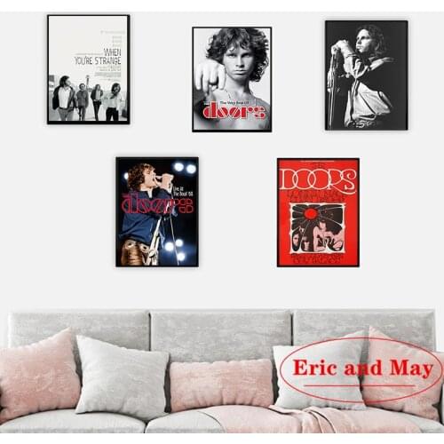 And Star Posters Music Band Prints Canvas Painting Wall Art Picture Vintage Poster Decorative Home Decor Affiche
