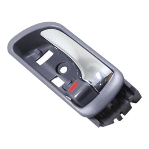 1PC LEFT GRAY CHROME INTERIOR DOOR HANDLE FOR Camry 2002 2003 2004 2005 2006 (USA Type) RH:69205-AA030-B0 LH:69206-AA030-B0