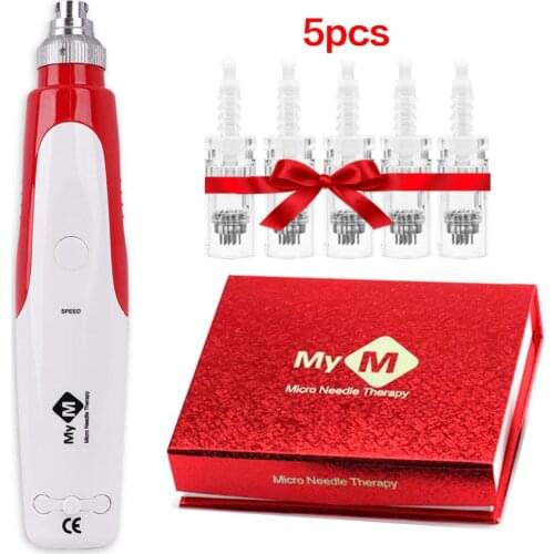 Bayonet dermapen Dr Pen Needles Cartridge Exfoliate Shrink Pores Device Micro Rolling Derma Stamp Therapy Skin Derma Roller Tool