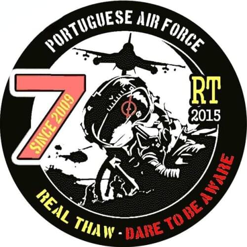 Fashion Design Car Sticker Portuguese Air Force Organization Close Air Support Military Exercise Decal Vinyl Stickers Kk13*13cm