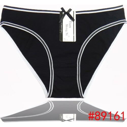 Free shipping 5pcs/lot Hot Selling Cotton womens briefs fashion Womens underwear pure color all-cotton briefs 89161