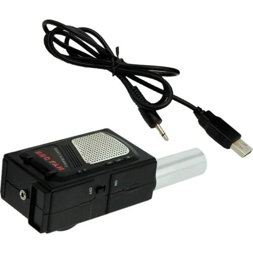 DC 5V Outdoor Barbecue Fan Air Blower Grill Accessories Fits for Camping