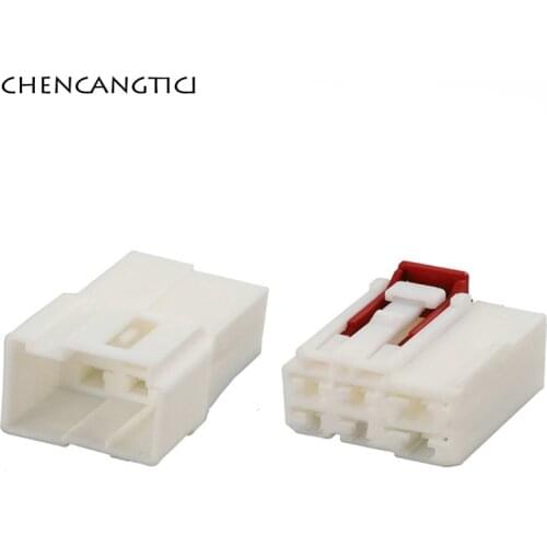 1 Set 6 Pin Car Ignition Switch Harness Connector Automotive Engine Start Stop Cable Socket High Current Plug