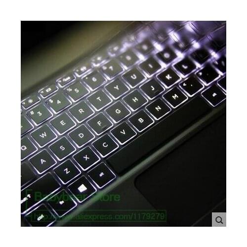 15 inch Ultra Thin TPU Keyboard Cover Protector for 2016 1017 Newest Acer Aspire 15.6 inch Premium Touchscreen Laptop