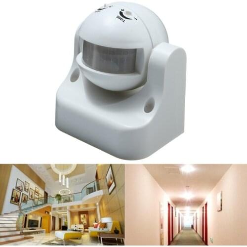 180 Degree Outdoor Security PIR Infrared Motion Sensor Detector Movement Switch