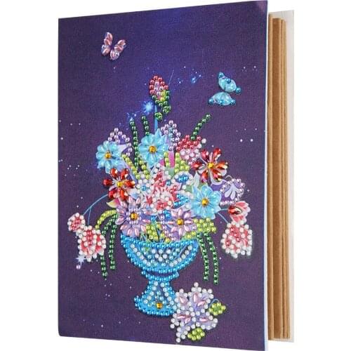 Art Special Shaped Diamond Painting Photo Album Flowers Fotoalbum Diamond Embroidery Mosaic Holiday Cards Birthday Gift for Kids