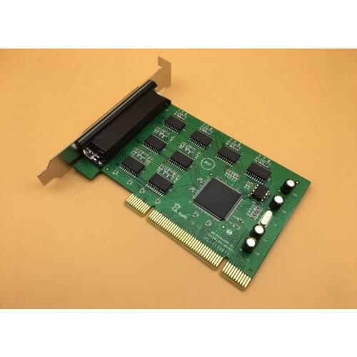 Free Shipping High Quality 8 Ports PCI Serial Expansion Card Adapter RS232 RS-232 COM DB9 Pin SYSBASE 1058 Chipset w/ Cable