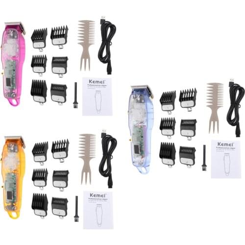 Cordless Hair Clipper Portable Electric Pro Trimmer Wireless Electric Hair Clipper Hair Cutting Styling Trimmer Grooming Kit