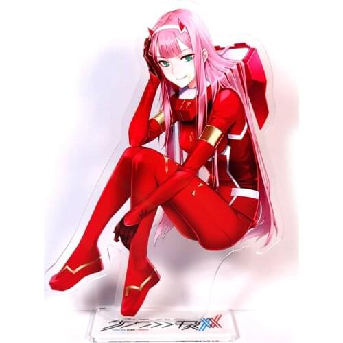 DARLING in the FRANXX ZERO TWO 02 CODE 002 GM #B style acrylic stand figure model plate holder cake topper anime