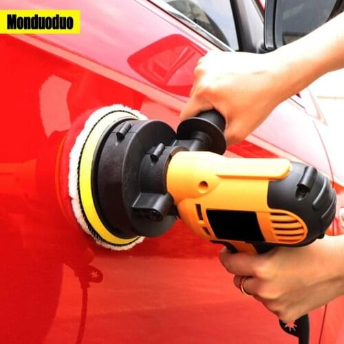 Momduoduo 220V Electric Car Polisher Machine Auto Polishing Machine Adjustable Speed Sanding Waxing Tools F0131