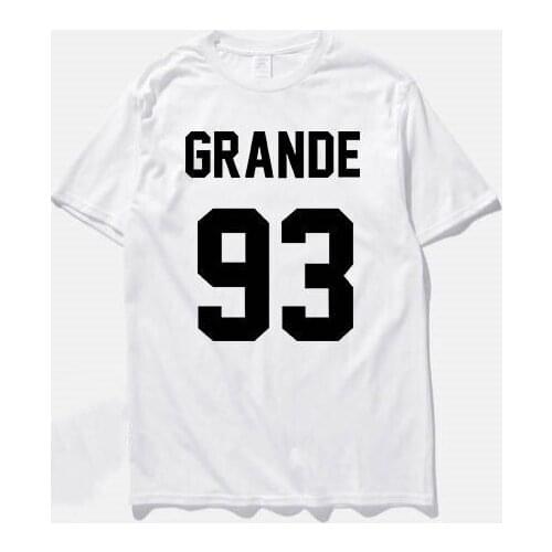Ariana Grande 93 T Shirt TShirt Tee Shirt Unisex Ariana Grande 93 T-shirt moletom do tumblr t shirt pink grey t shirt