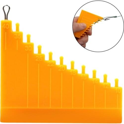 Carp Fishing Hair Gauge Accessories Hair Gauge For Hair Rig Measurement Tool Method Feeder Iscas Pesca Fish Tackle Tools
