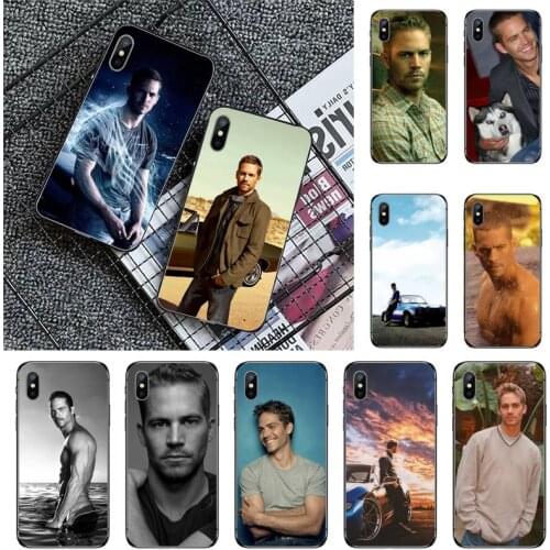 Paul Walker Fast Furious Cool Phone Case for iPhone 11 12 pro MAX MINI XS 8 7 6 6S Plus X 5S SE 2020 XR