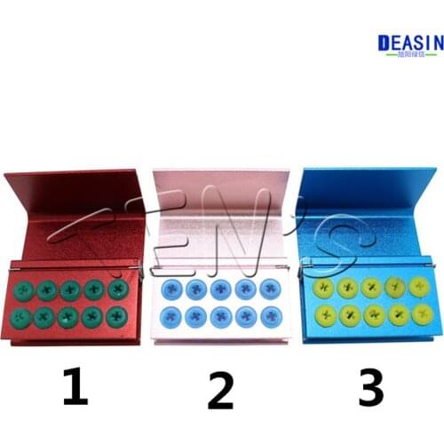 2019 new 1 piece dental Needle sterilization box bur holder