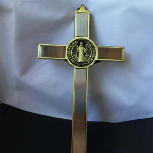 2021 New Catholic Cross Crucifix Saint Wall Hanging Cross Jesus Christ Church Religious
