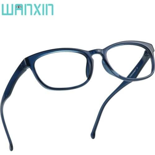 WANXIN Blue Light Blocking Glasses,Cut UV400 Transparent Lens,Computer Reading Glasses