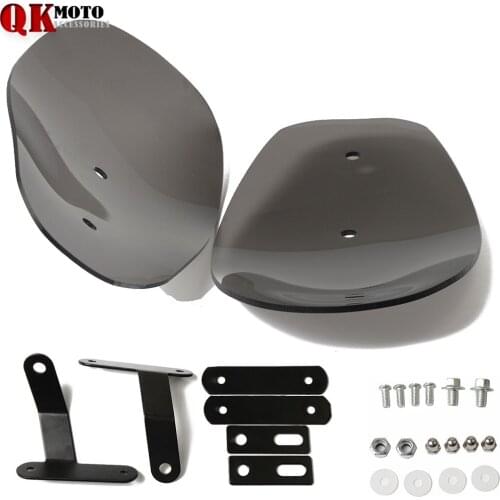 R QIANKONG Windshield Hand Guards Protector Cold Wind Deflector Shield For Benelli bn600 bn300 BN 300 600 TnT 899 TNT Sport 1130