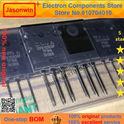100% nuevo 50 unids/lote original MOSFET IXFK102N30P 102N30P 300V 102A TO-264 Transistor