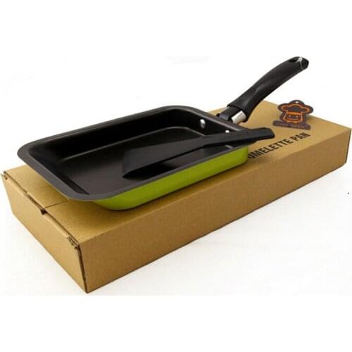 High-quality aluminum omelet mini pan 13 * 18cm non-stick frying pan without Lampblack gasless cooker Universal