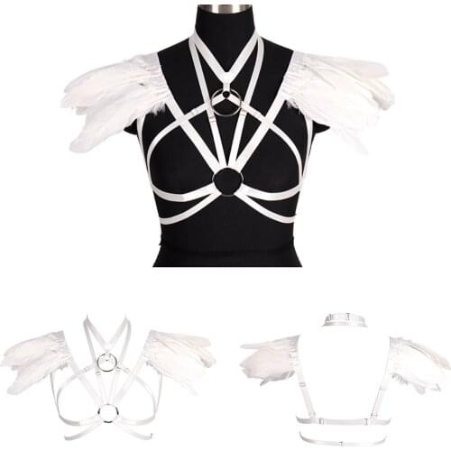 Sexy Lingerie Harness Bondage Belt Body Bondage Erotic For Bra Womens Strape Garters Exotic Porno Fetish Adjustable Tops