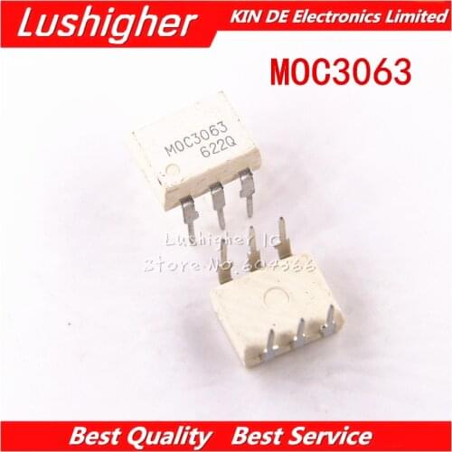 10PCS MOC3063 DIP EL3063 DIP6 New Original