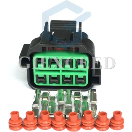 8 Pin Female Automotive Headlight Plug Socket For KIA K2 K3 K5 HYUNDAI Sonata MISTRA