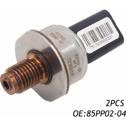 2PCS Fuel Rail Pressure Sensor 85PP02-04 85PP0204 A2C00012890-02 For Sensata