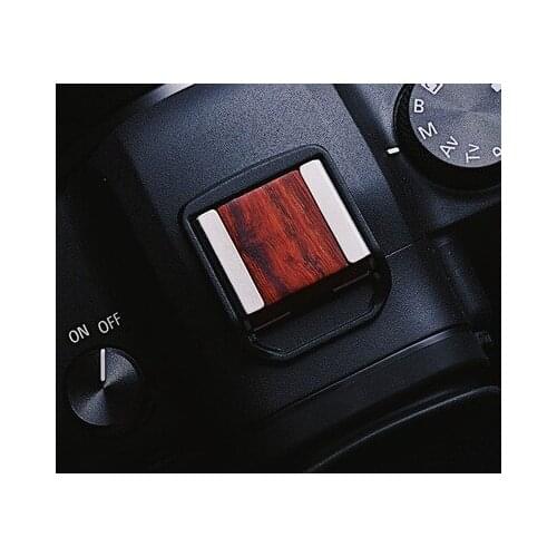 Camera Wooden Hot Shoe Cover Wood cold Hot Shoe Protection Cap For canon EOS R6 R5 r5 r6