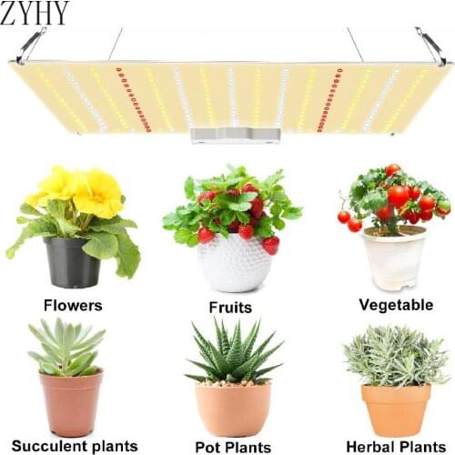 NEW LED 600W Quantum boar Plant Grow Light Full Spectrum Grow Lamp for Indoor flower Tent Seedling VEG phyto Lamp Fitolampy