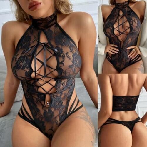Hot Sexy Lingerie Costume Fantasy Lingerie Bodysuit Porn Babydoll Dress Erotic Lingerie for Women Wholesale Drop Shipping