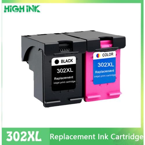 Compatible 302XL Replacement for HP 302 hp302 302xl for HP302 XL Ink Cartridge for HP Deskjet 1110 1111 1112 2130 2131 printer