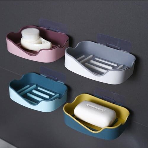 Creative Portable Soap Box Bathroom Storage Tray Bathroom Storage Box Bathroom Shower Supplies Bathroom Gadget
