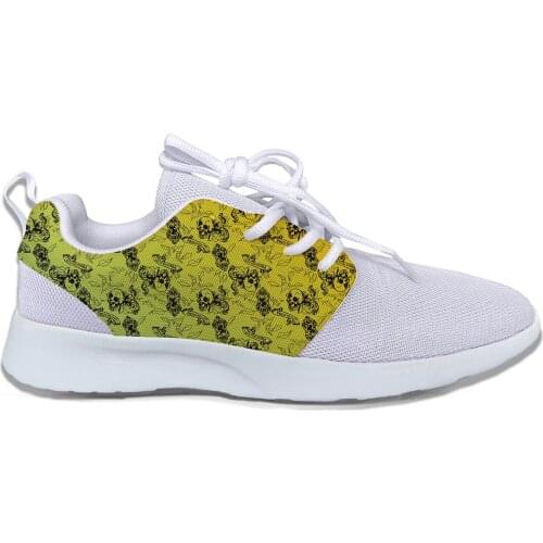 2019 Hot Latest Men Woman Shoes Skull Hip Hop Running Shoes Lightweight Casual Running Shoes Comfortable Sports Shoes