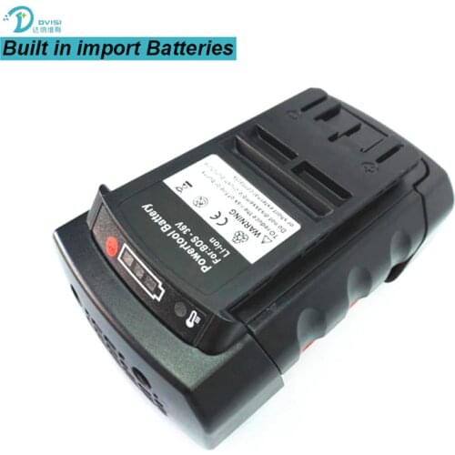 DVISI 36v 4.0Ah Li-ion Power Tool Battery Replacement for Bosch 2 607 336 108 2 607 336 108 BAT810 BAT836 BAT840 D-70771
