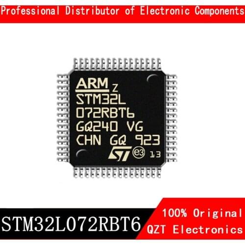 5pcs/lot new original STM32L072RBT6 STM32L072 LQFP64 microcontroller MCU In Stock