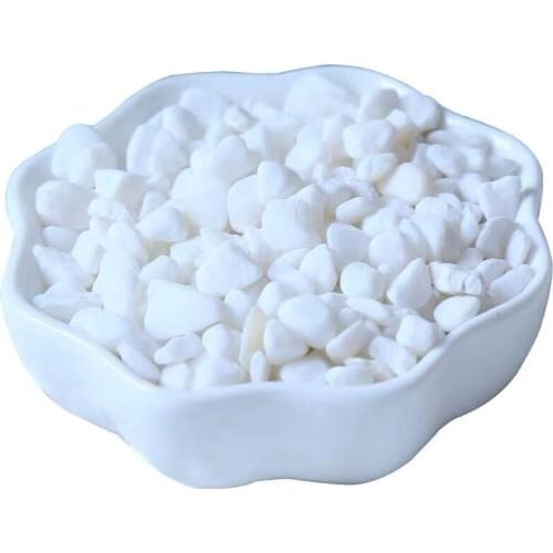 Pebble natural rain flower stone small stone fleshy paving stone potted stone fish tank decorated small white stone