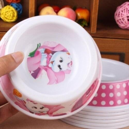 Portable Colorful Pet Bowl Dogs Cats Water Food Feeder Puppy Home Small Pet Food Bowl Accessories Travel Supply