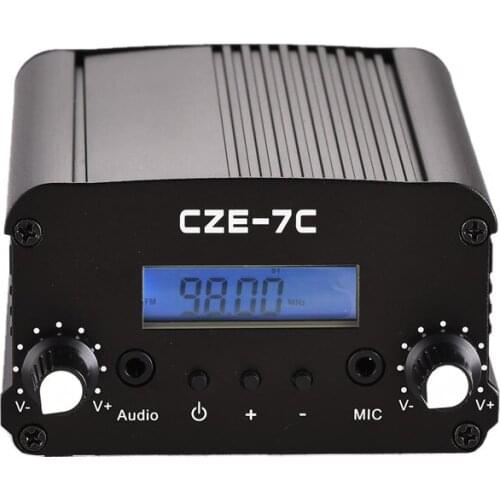 FCC Certificated 76-108Mhz Long Range 1W/7W Radio Station FM Wireless Fm Transmitter
