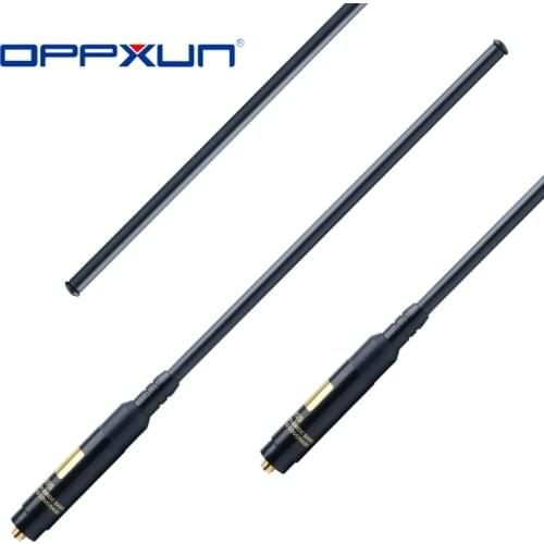 RH-660S SMA-Female/Male/BNC 144/430MHz Dual Band High Gain Antenna For Baofeng TYT Walkie Talkie UV-5R BFUVB3 Plus UV-82 BF-888S