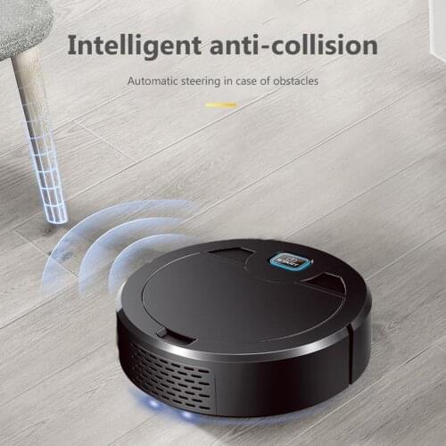 Rechargeable Automatic Smart Sweeper Robot 1600Pa Floor Cleaning Vacuum Cleaner