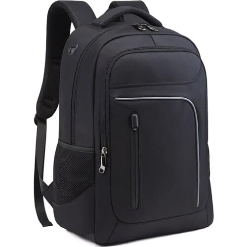 Men Anti-theft Waterproof Backpacks 15"17" Laptop Backpack External USB Charge Computer Bag Packs Male Travel School Bag Large
