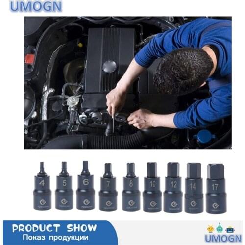 Hexagon Screwdriver Socket Multi-Function Hand Tools Drill Bit Hand Tool Socket H4 H5 H6 H7 H8 H10 H12 H14 H17