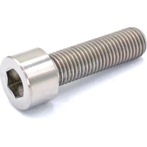 M10x30mm Pitch 1.25mm Column Head Ti GR5 Titanium Bolts For Motorcycle