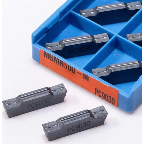 MGMN500 G PC9030 Turning Tools carbide inserts MGMN 500 lathe cutter CNC Parting and grooving part of