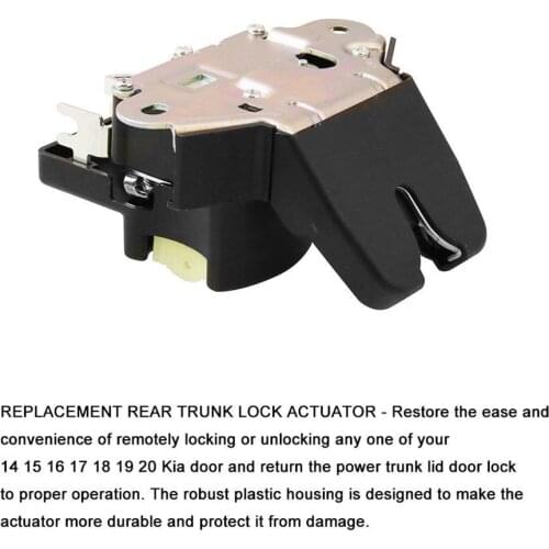 Tailgate Latch Lock Actuator Motor Trunk Latch For 2014 2015 2017 Kia Forte