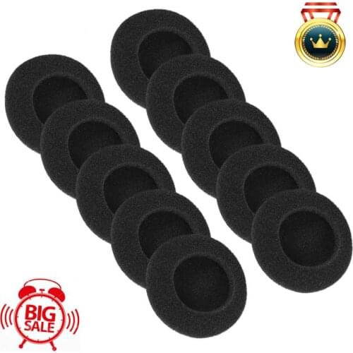 2pcs Ear Pads For Headphones Foam 40/45/50/55/60/65mm Earphones Replacement Earpads Covers MP3 MP4 Moblie Phone