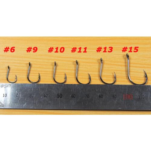 200PCS/lot Bulk Wholesale Fishing Hook High Carbon Steel Barbed Fish Hook with Eye Strong Sharp Saltwater Fresh Water Hooks